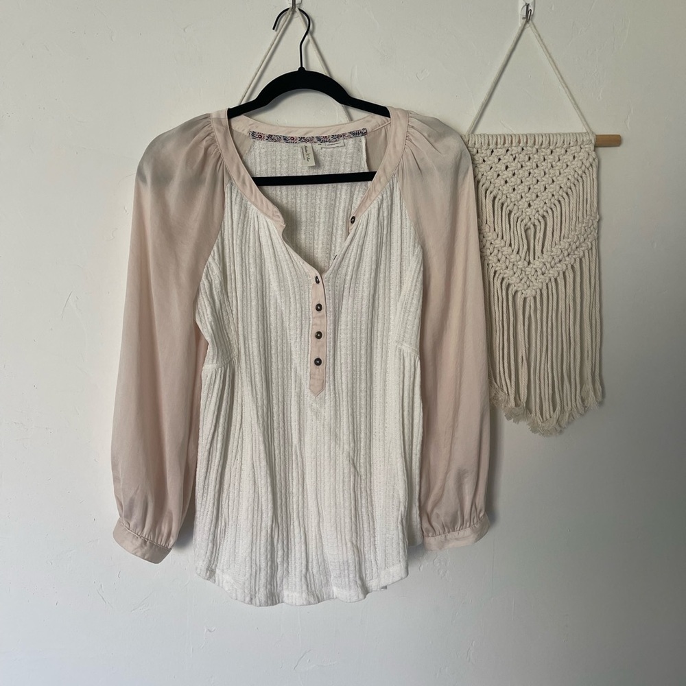 Anthropologie Meadow Rue Kersee Henley
